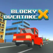 Blocky Overtake X Game Cover